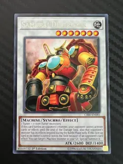 Yugioh Samurai Destroyer CIBR-EN081 Rare 1st Edition VLP - Image 1