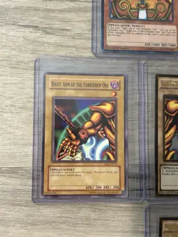 Yu-Gi-Oh Mixed Sets Exodia the Forbidden One 4 Pieces - Image 3