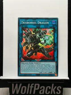 Yu-Gi-Oh! TCG Burst Protocol - Trisborrel Dragon BPRO-EN048 Super Rare - Image 1