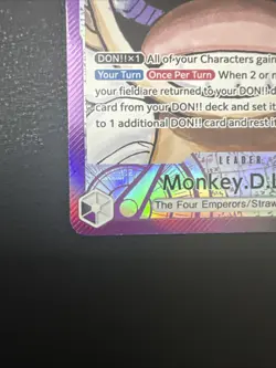 Monkey.D.Luffy (061) (Parallel) OP09-061 Emperors in the New World Foil - Image 5