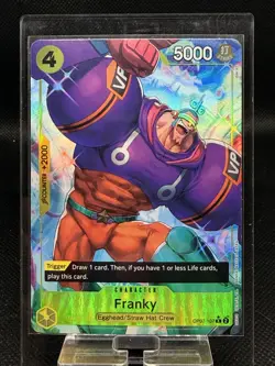 One Piece: 500 Years in the Future Franky OP07-107 (Alt Art / Parallel) - M/NM - Image 1