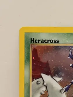 Pokemon 2000 Neo Genesis Set “Heracross” 6/111 Holo Card w / Protective Sleeves - Image 5