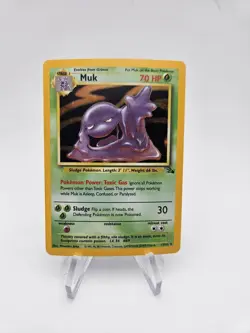 Muk 13/62 Holo Fossil Set Pokemon Card - Image 1