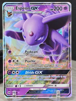 Pokemon Card Espeon GX 61/149 Sun & Moon Base Set 2017 Holo Ultra Rare Card NM - Image 5