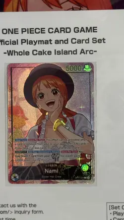 One Piece Whole Cake Island Arc Official Playmat and Card Set - Sealed + PCC -6 - Image 3