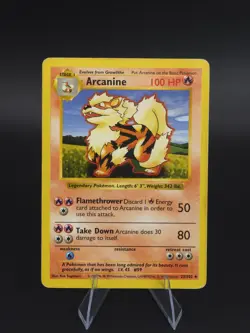Arcanine 23/102 Base Set Shadowless - Pokemon Card TCG - Image 1