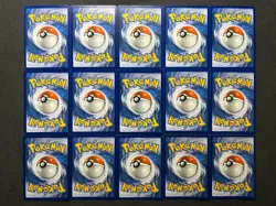 Pokemon TCG SM Base Set 15 Card Lot! Various Conditions! NO Duplicates. #2 - Image 2