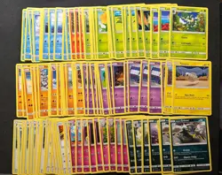 Pokemon TCG Burning Shadows 100 Card Bulk Lot! Various Conditions! See Desc. - Image 1