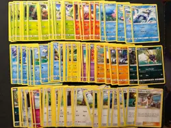 Pokemon TCG SM Base Set 100 Card Bulk Lot! Various Conditions! See Desc. #2 - Image 1