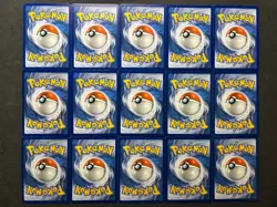 Pokemon TCG SM Base Set 15 Card Lot! Various Conditions! NO Duplicates. #5 - Image 2