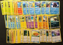 Pokemon TCG SM Base Set 100 Card Bulk Lot! Various Conditions! See Desc. #4 - Image 1