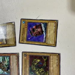 1996 Vintage Yu Gi Oh Card Lot Of 6 Vintage 1st Edition Ungraded Mixed - Image 2