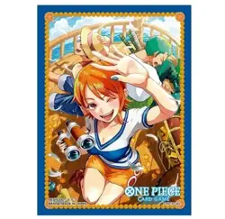 70 Bandai One Piece Card Game Official Deck Sleeves Vol. 8 - Nami - Image 1
