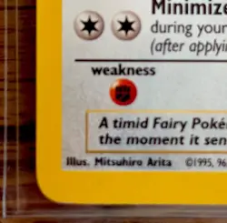 Pokemon TCG Clefable Holo Unlimited Rare Card Jungle Base Set 1/64 - Image 3
