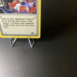Team Rocket #72/82 Rocket's Sneak Attack Non Holo LP-MP Vintage Pokemon Card - Image 3