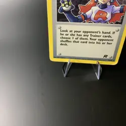 Team Rocket #72/82 Rocket's Sneak Attack Non Holo LP-MP Vintage Pokemon Card - Image 4