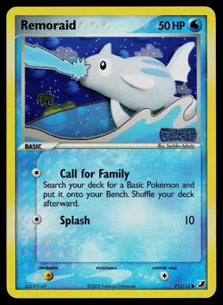 Pokemon Card - Remoraid Unseen Forces 71/115 Common Reverse Holo Stamped - Image 1
