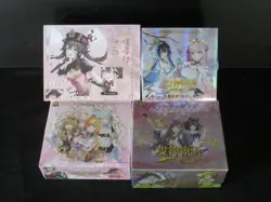 4 box Lot Goddess Story Anime Waifu Cards Sealed Value bundle Lot US stock - Image 1