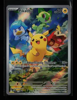Pikachu 027 Holo SV: Scarlet & Violet Promo Cards Pokemon Card - Image 1