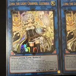 Yu-Gi-Oh! 6 Card Lot ULTRA RARE 1st Ed Lyna The Light Charmer RA04-EN081 Lustrou - Image 3