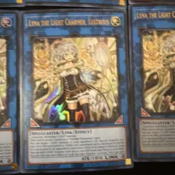 Yu-Gi-Oh! 6 Card Lot ULTRA RARE 1st Ed Lyna The Light Charmer RA04-EN081 Lustrou - Image 4