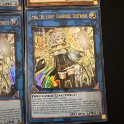 Yu-Gi-Oh! 6 Card Lot ULTRA RARE 1st Ed Lyna The Light Charmer RA04-EN081 Lustrou - Image 5