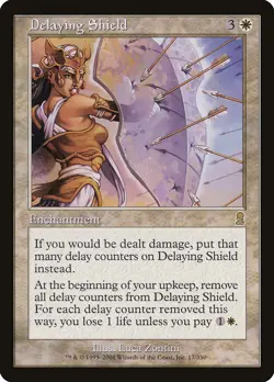 Delaying Shield Odyssey NM White Rare MAGIC THE GATHERING MTG CARD ABUGames - Image 1