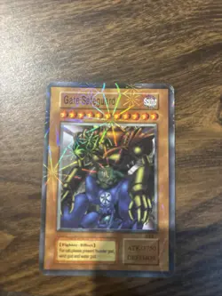 Yu-Gi-Oh! TCG Fake Card Poorly Translated Funny Holo - Gate Guardian "Safeguard" - Image 1