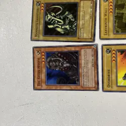 1996 Vintage Yu Gi Oh Card Lot Of 6 Vintage 1st Edition Ungraded Mixed - Image 2