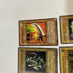1996 Vintage Yu Gi Oh Card Lot Of 6 Vintage 1st Edition Ungraded Mixed - Image 4