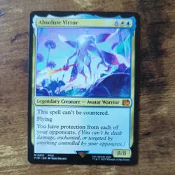 MTG Final Fantasy Absolute Virtue M 0212 FIN EN MYTHIC NM - Image 1