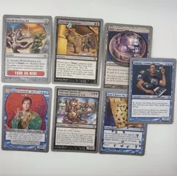 Magic: The Gathering Unstable Unhinged x7 Silver-Bordered Cards Johnny Garfield - Image 1