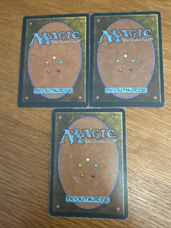 3x MTG Magic the Gathering Mind Twist 4th Edition - English - Lightly Played - Image 2