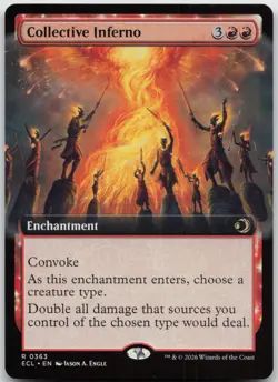 Collective Inferno (Extended Art) R Lorwyn Eclipsed 363 NMNormal - Image 1