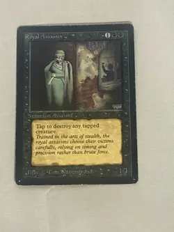 MTG Royal Assassin Beta Magic the Gathering - Image 1