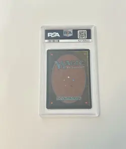 Magic The Gathering Dwarven Armorer Fallen Empires 1994 Vintage PSA 9 - Image 2