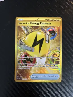 Pokemon Superior Energy Retrieval 277/193 Sv02: Paldea Evolved Holo - NM - Image 1