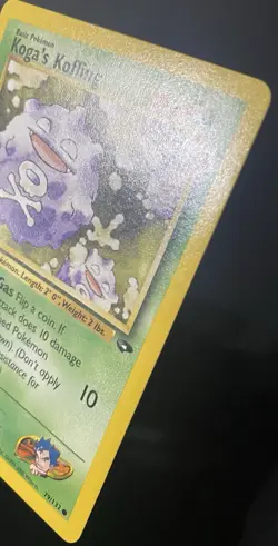 Koga's Koffing 79/132 Gym Challenge Regular 1st Edition - Pokemon Card - Image 4