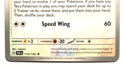 Pokemon Noctowl Rare Cosmos Holo + FREE extra Rare card! - Image 3