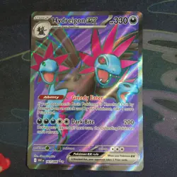 Pokemon TCG Hydreigon EX 161/086 Full Art Ultra Rare – White Flare - NM - Image 1