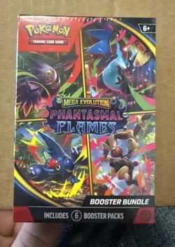 Pokemon TCG Mega Evolution Phantasmal Flames Booster Bundle |BRAND NEW SEALED - Image 1