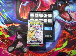 VERY HEAVY! GOD PACKUUU 22.58g Prismatic Evolutions Pokemon TCG Booster (SEALED) - Image 1