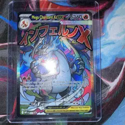 Pokemon Phantasmal Flames UPC MEGA CHARIZARD X EX #23 PROMO - Image 1