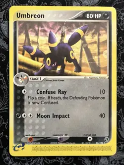 2003 Umbreon 24/100 - Sandstorm Non-Holo Regular Rare - Pokemon TCG - Image 1