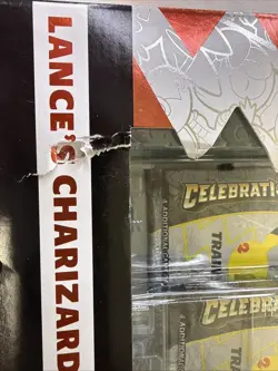 Pokemon TCG Celebrations Collection Lance's Charizard V Box. Read!!!!!! 820650101625 - Image 2