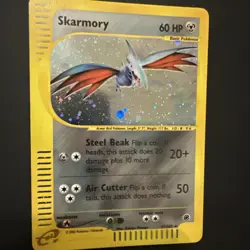 Pokemon Skarmory #27 Expedition (EX) Vintage Rare Holo E-Reader WOTC 27/165 - Image 1