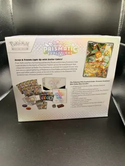 Pokemon TCG S&V Prismatic Evolutions ETB Elite Trainer Box FACTORY SEALED - Image 3