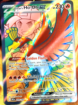 Pokemon Destined Rivals Ethans Ho-Oh ex 209/182 - Image 1