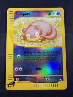 2003 Pokemon Aquapolis Slowpoke Reverse Holo #108/147 LP FREE SHIPPING - Image 1