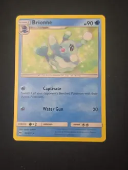 Brionne 66/214 Sun & Moon Lost Thunder Regular Pokemon TCG Lightly Played - Image 1